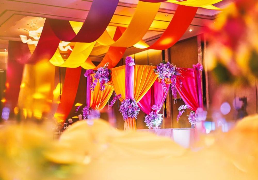 Dream Asian Wedding Venues featuring colourful decor